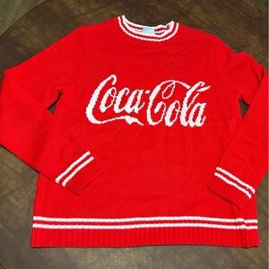 Coca-Cola Vibrant Red Knit Top